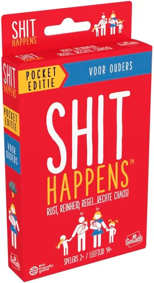 Goliath Shit Happens Kaartspel Krankzinnige Oudereditie