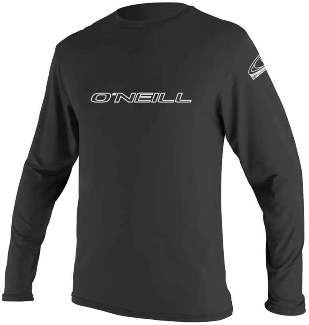 O'Neill UV-shirt Heren Lange Maten M - Zwart