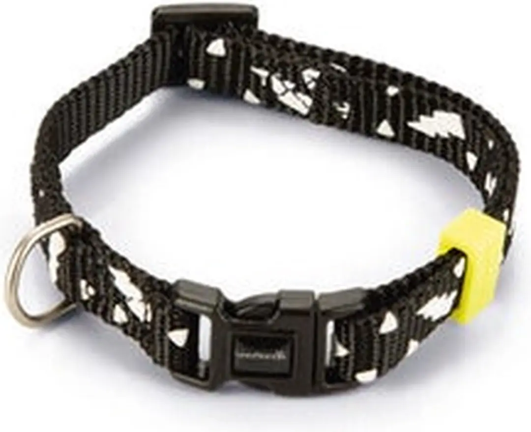Beeztees Hondenhalsband Thunder - 35-50cm x 2cm - Zwart