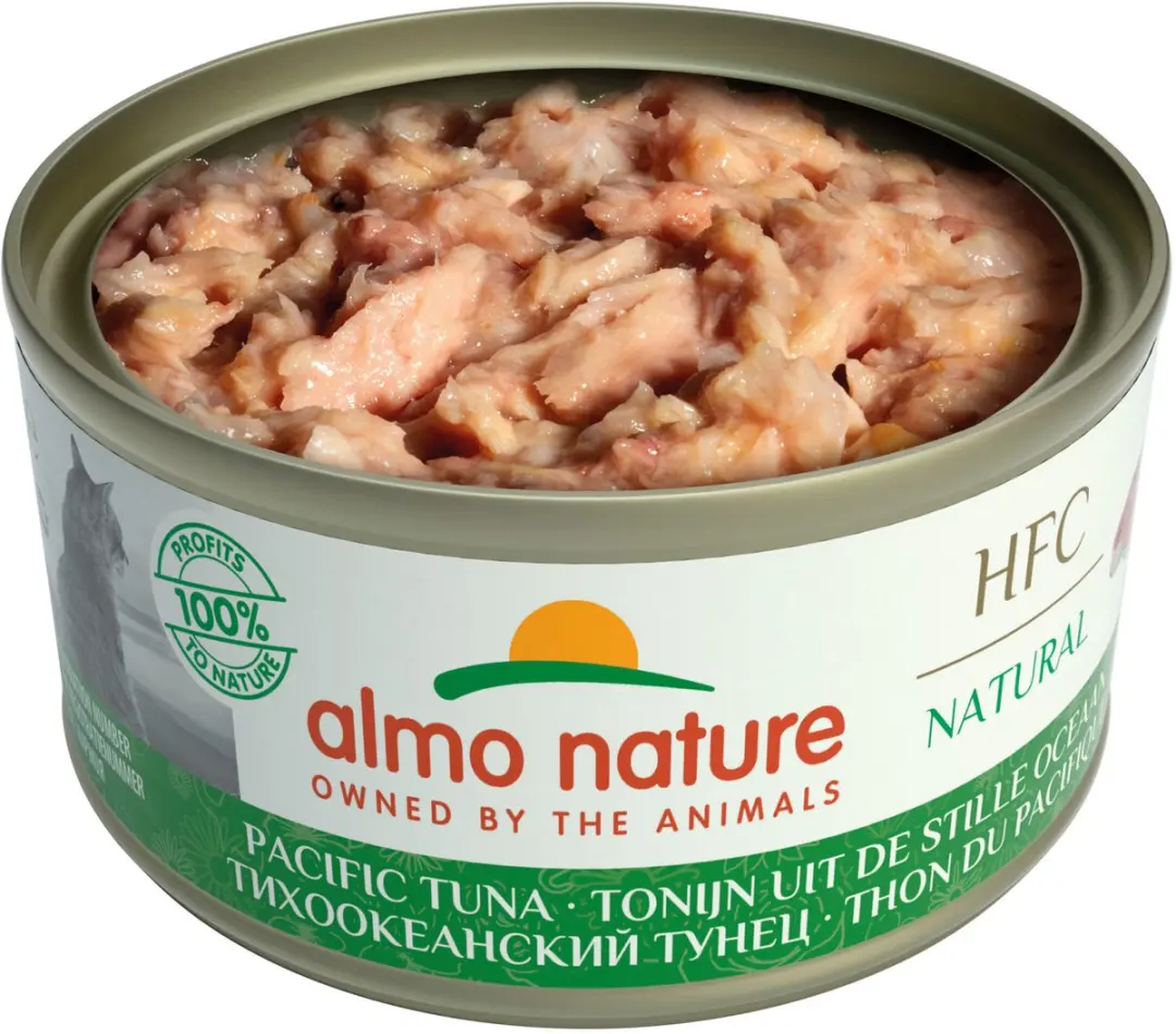 Almo Nature Kat Natvoer Tonijn 24x70g