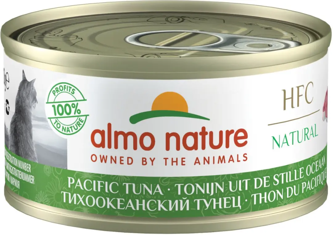 Almo Nature Kat Natvoer Tonijn 24x70g