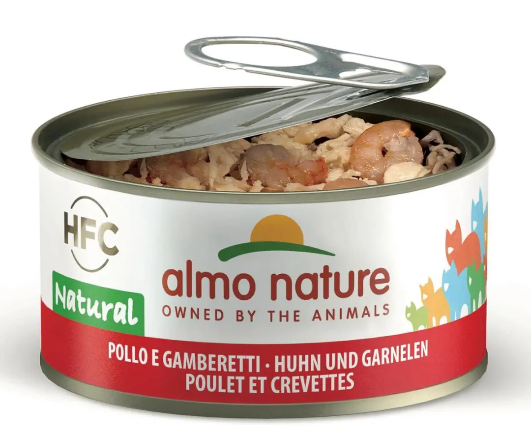 Almo Nature Katvoer Kip met Kaas 24x70g