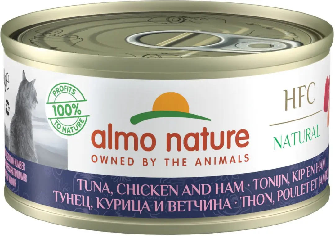 Almo Nature Natvoer Kat 70g Tonijn & Kip