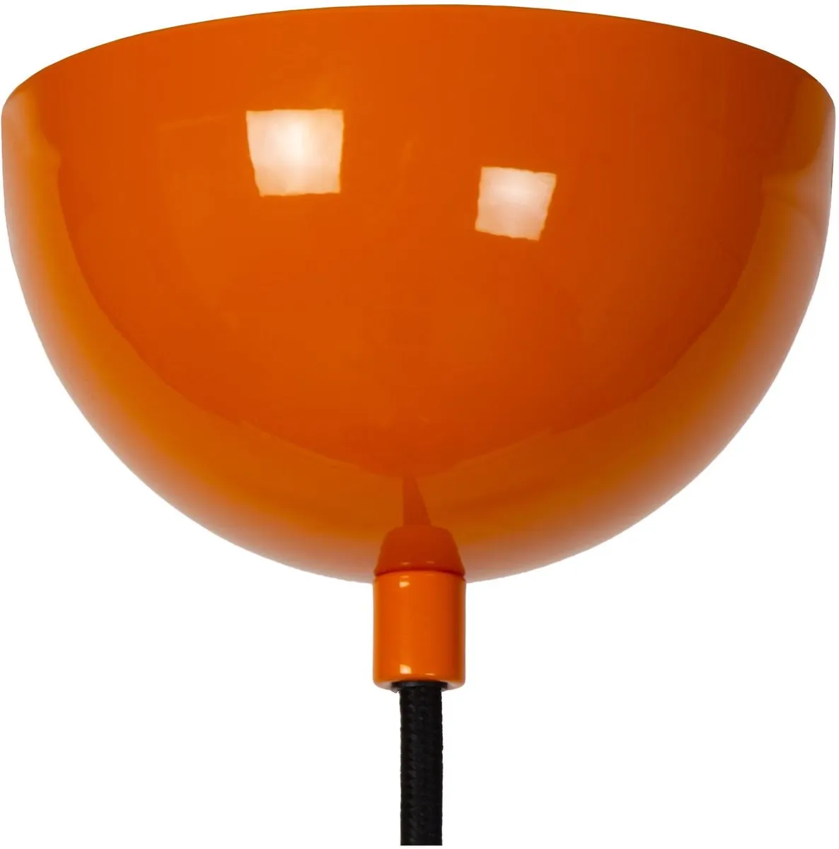 Lucide Younes Hanglamp Ø40cm - 1xE27 - Oranje - afbeelding 6 van 6