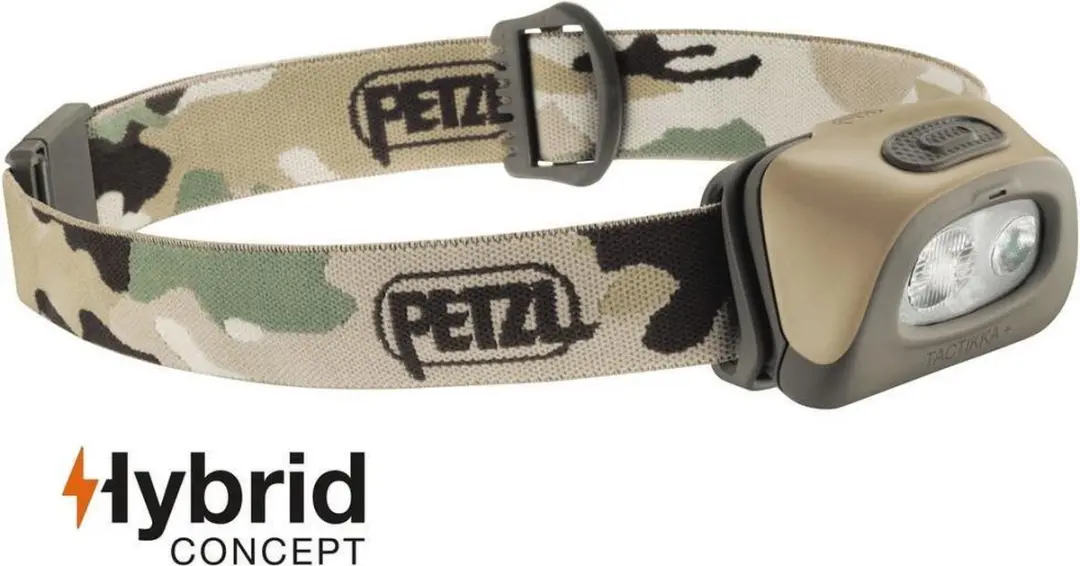 Petzl Tactikka + Hoofdlamp