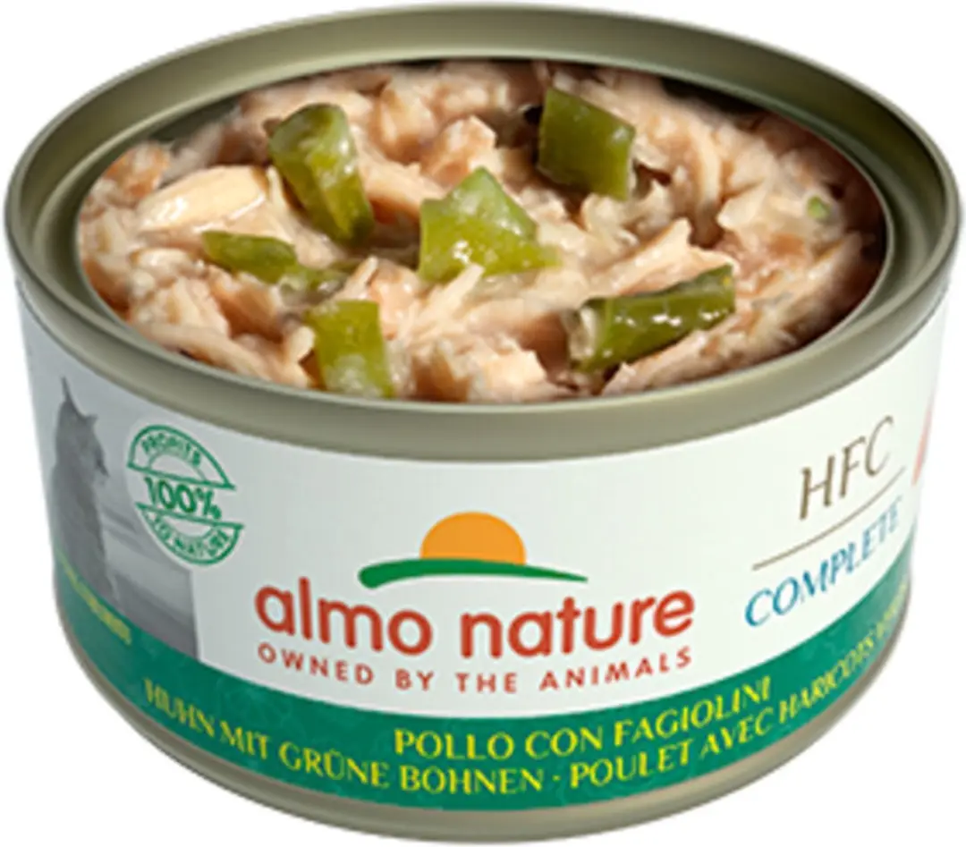 Almo Nature Hqs Cat Complete Blik 70g - Kip&Bonen Graanvrij