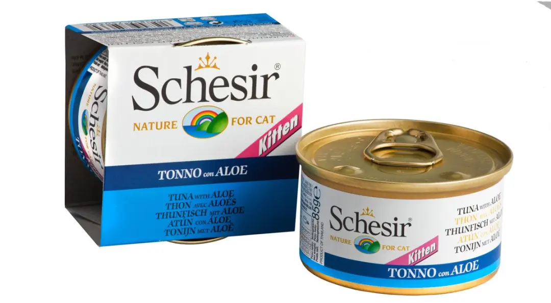 Schesir Kitten Tonijn Aloe Vera 85g