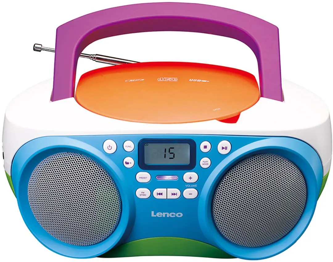 Lenco SCD-41 Draagbare Radio-CD-speler