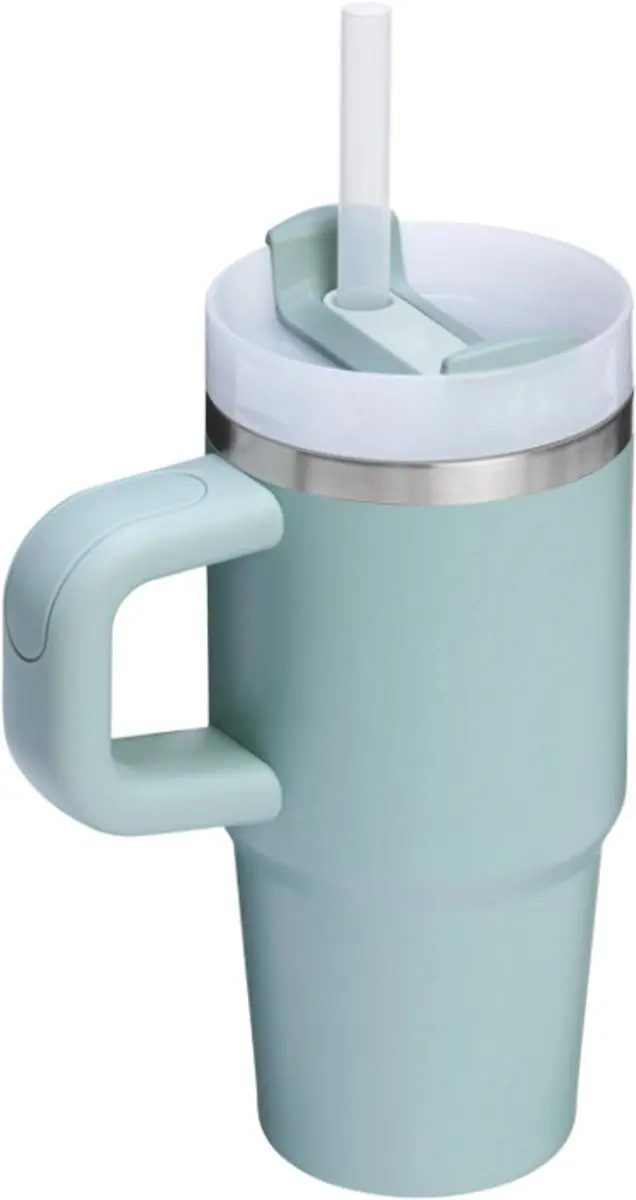 Stanley Quencher H2.0 Tumbler 14 oz - 0.41L Seafoam