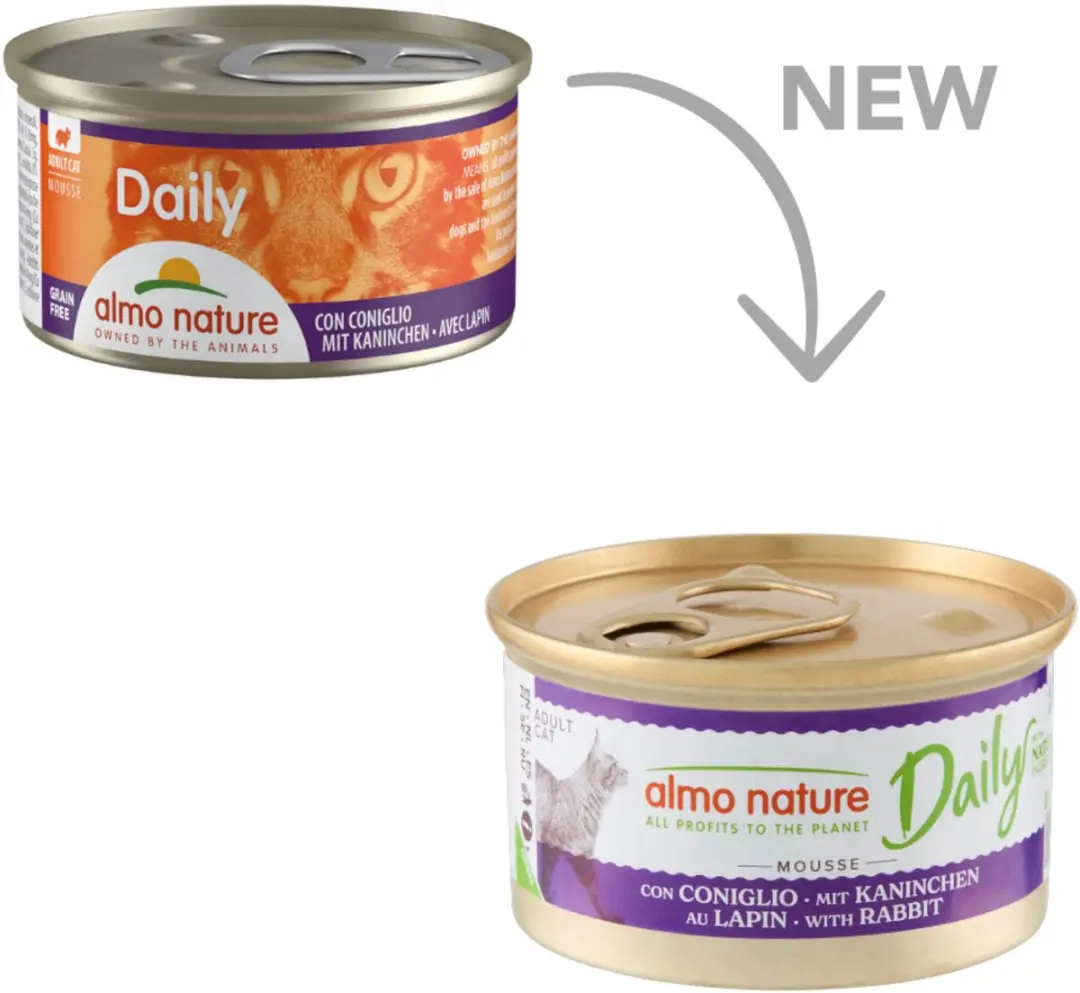 Almo Nature Daily Menu Mousse Konijn - 24x85g