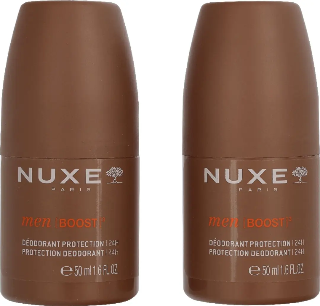 Nuxe Men Boost 24h Protection Deo Roll-on Duo - 2x50ml