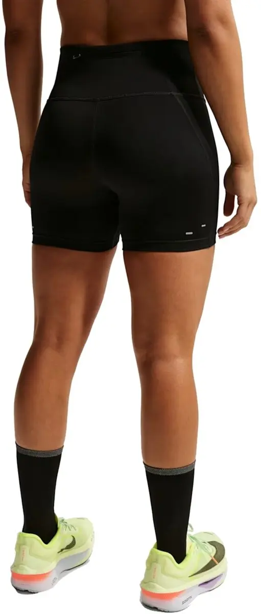 Nike Tempo High Waist 4i Dames Short - L - Zwart-multicolour