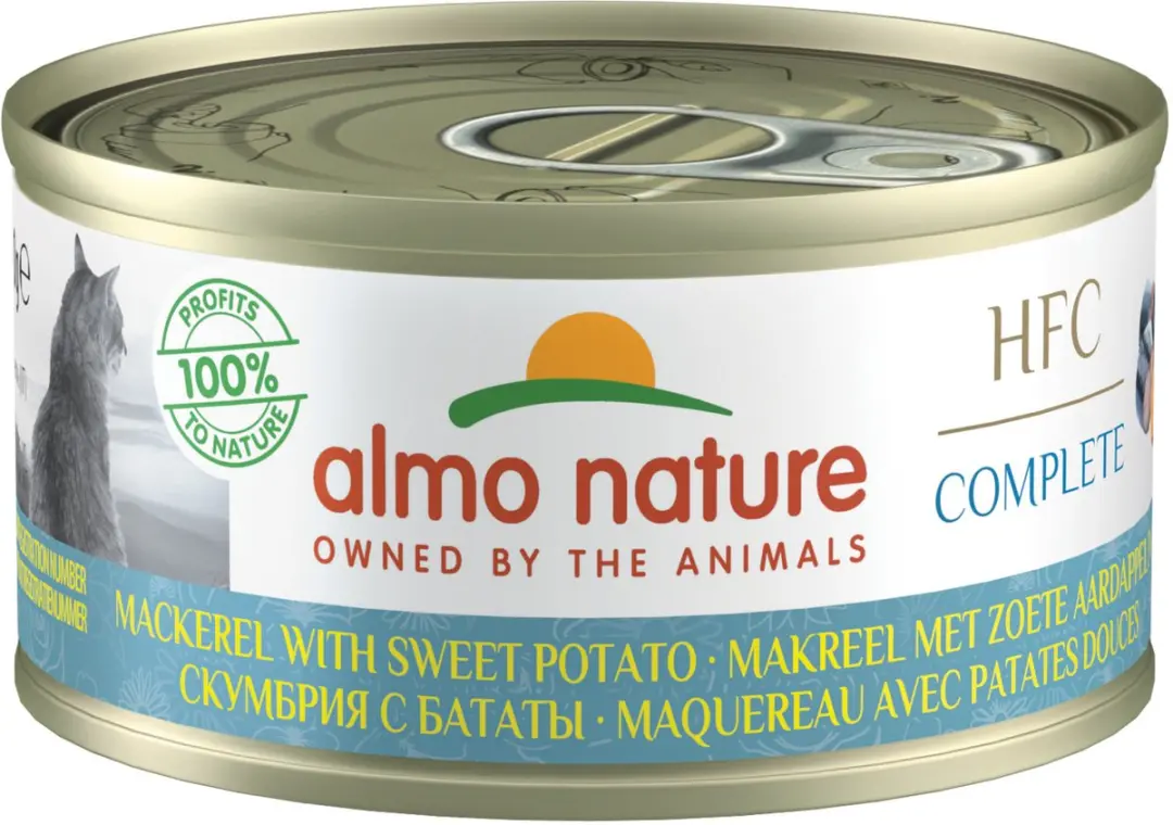 Almo Nature Kattenvoer HFC Makreel & Zoete Aardappel