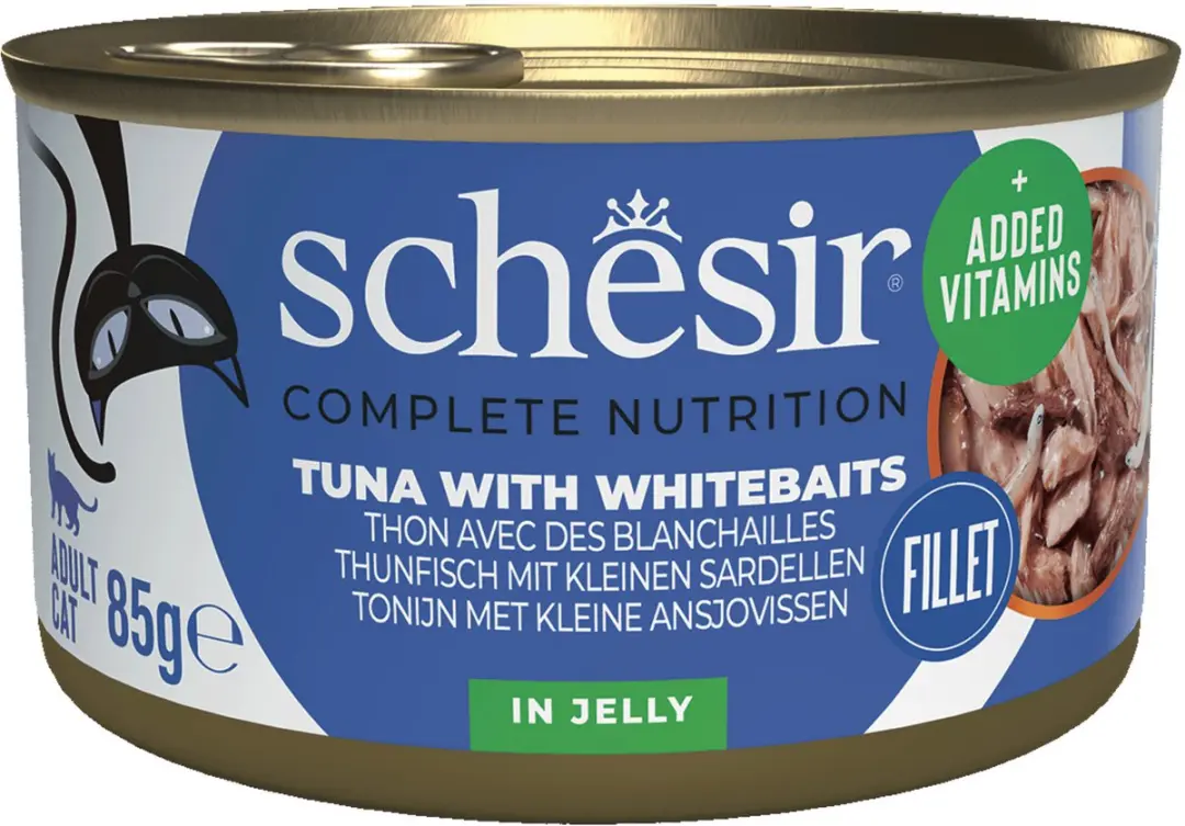 Schesir Kat Tonijn/Ansjovis 85g