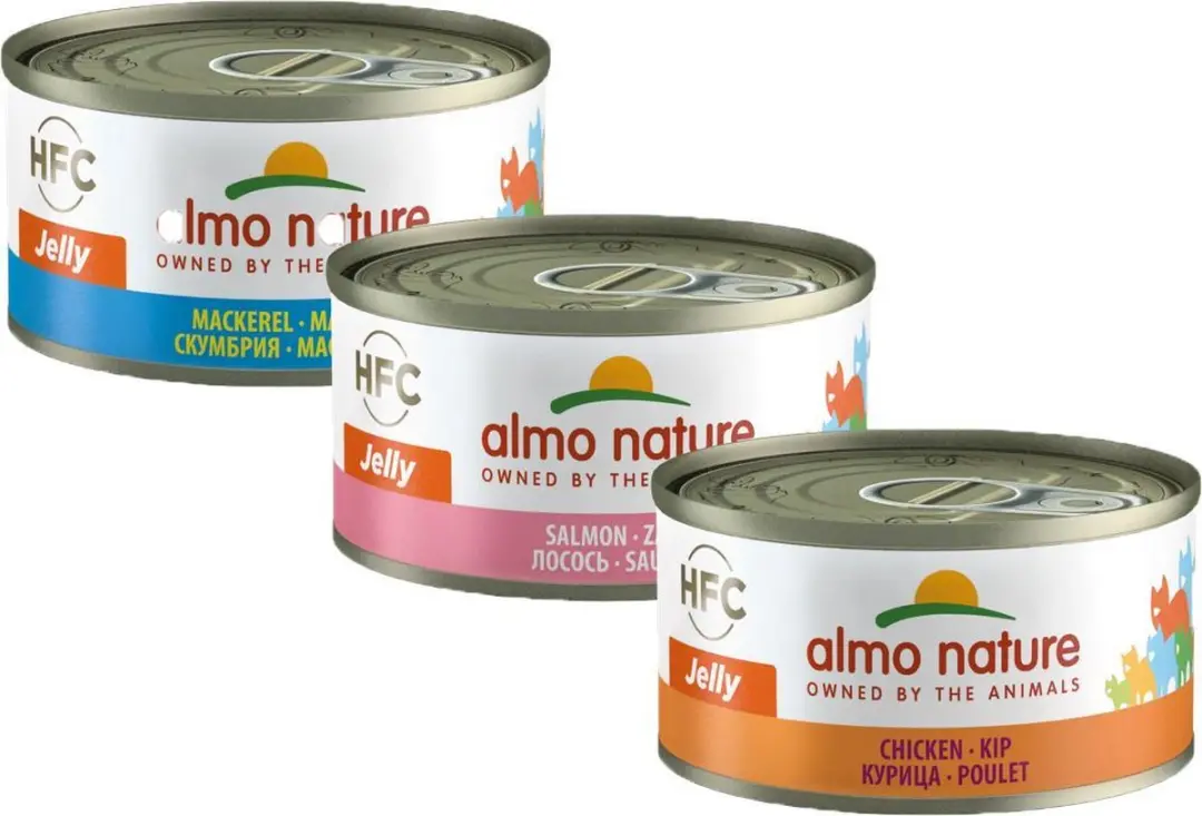 Almo Nature Cat Tonijn/Inktvis 24x70g