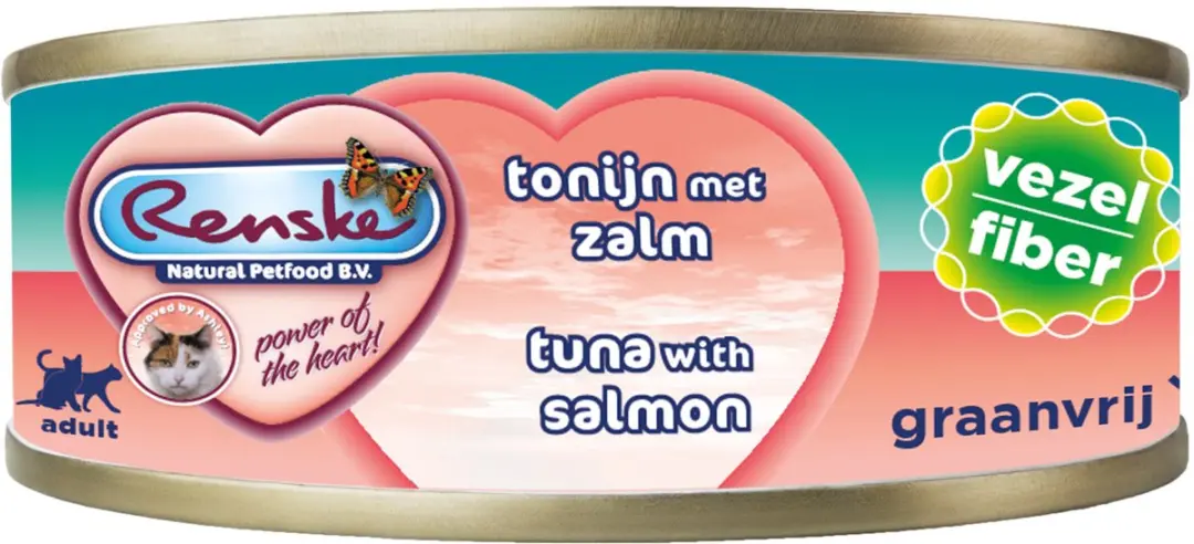 Renske Vezel Tonijn-Zalm Kattenvoer 70g