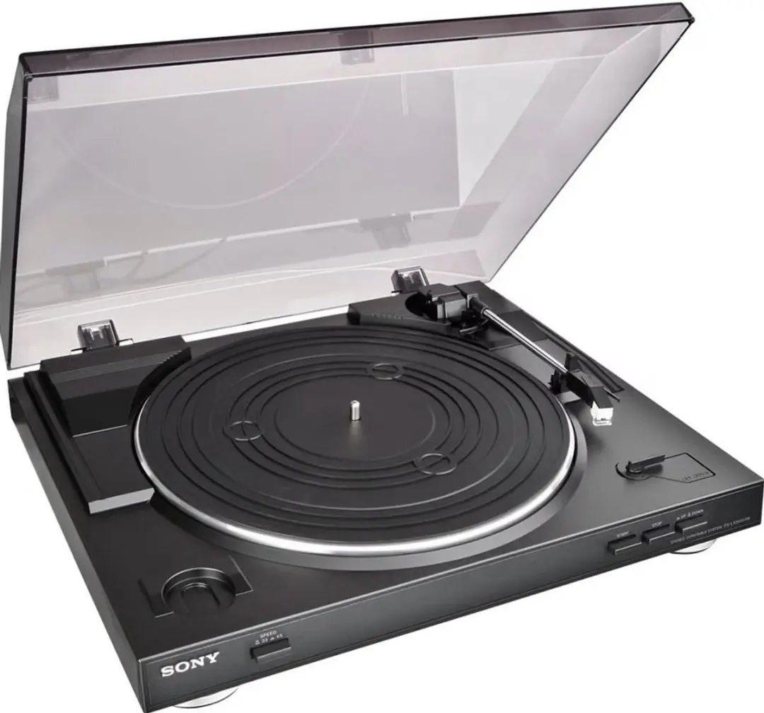 Sony PS-LX300USB USB-Platenspeler - Zwart/Zilver