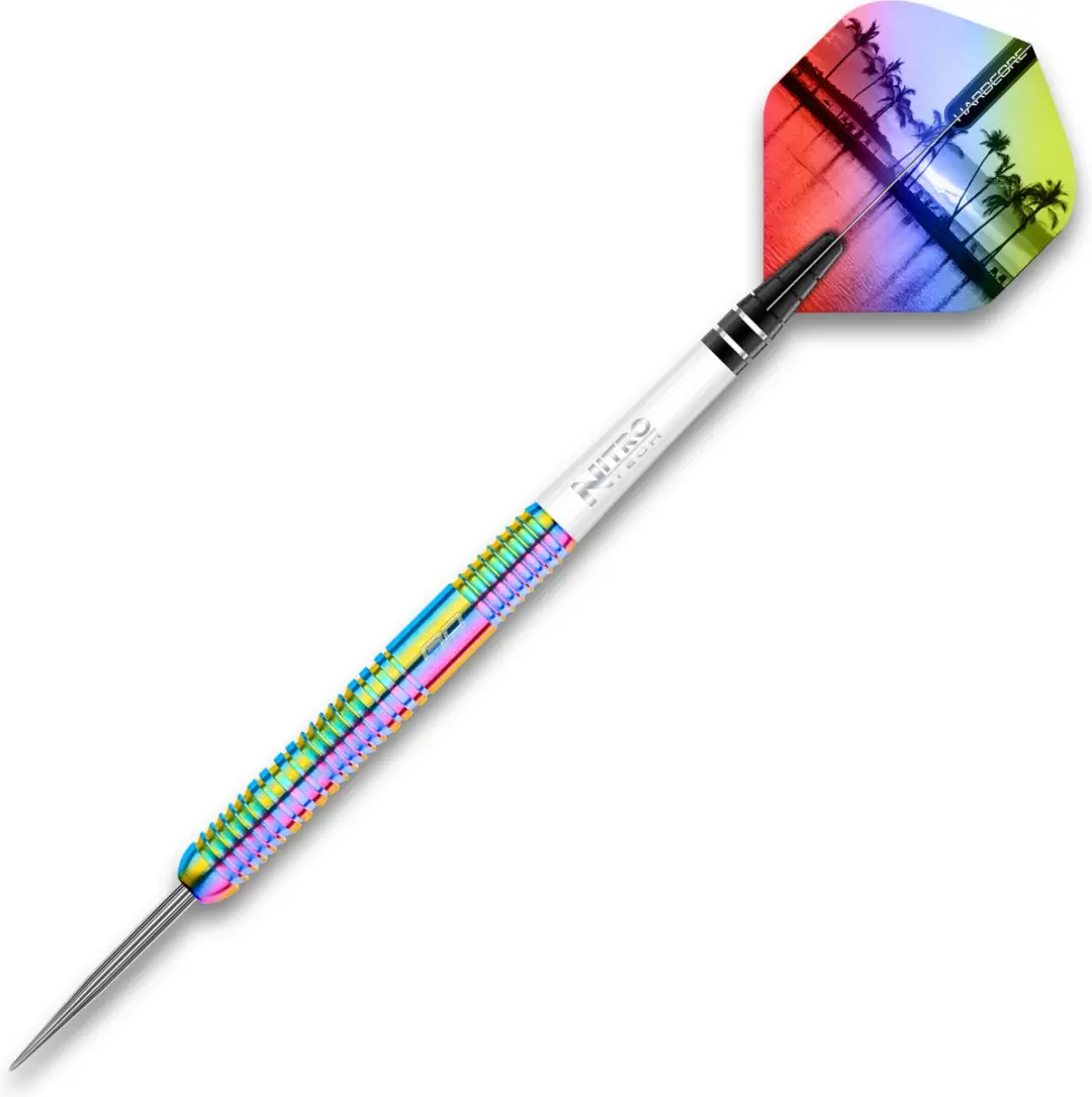 Red Dragon Miami 85% Dartpijlen RDD2579 - 3 Stuks - Rainbow