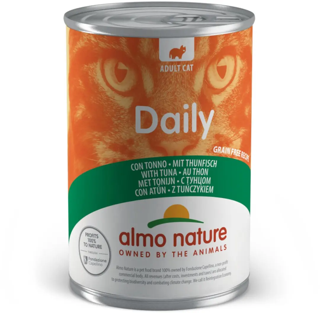 Almo Nature Daily Menu Nat Tonijn Kattenvoer 400g