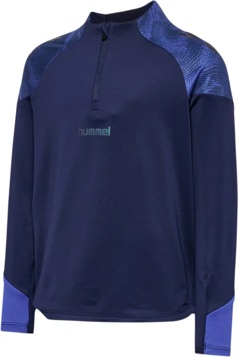 Hummel HMLBLAZE26 Pro Training Halfzip Kid - Marine - 140