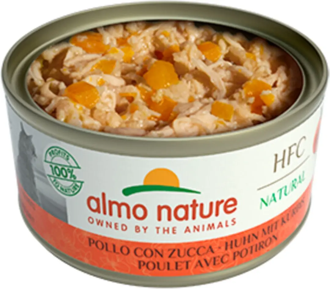 Almo Nature Cat Kip/Pompoen 70g