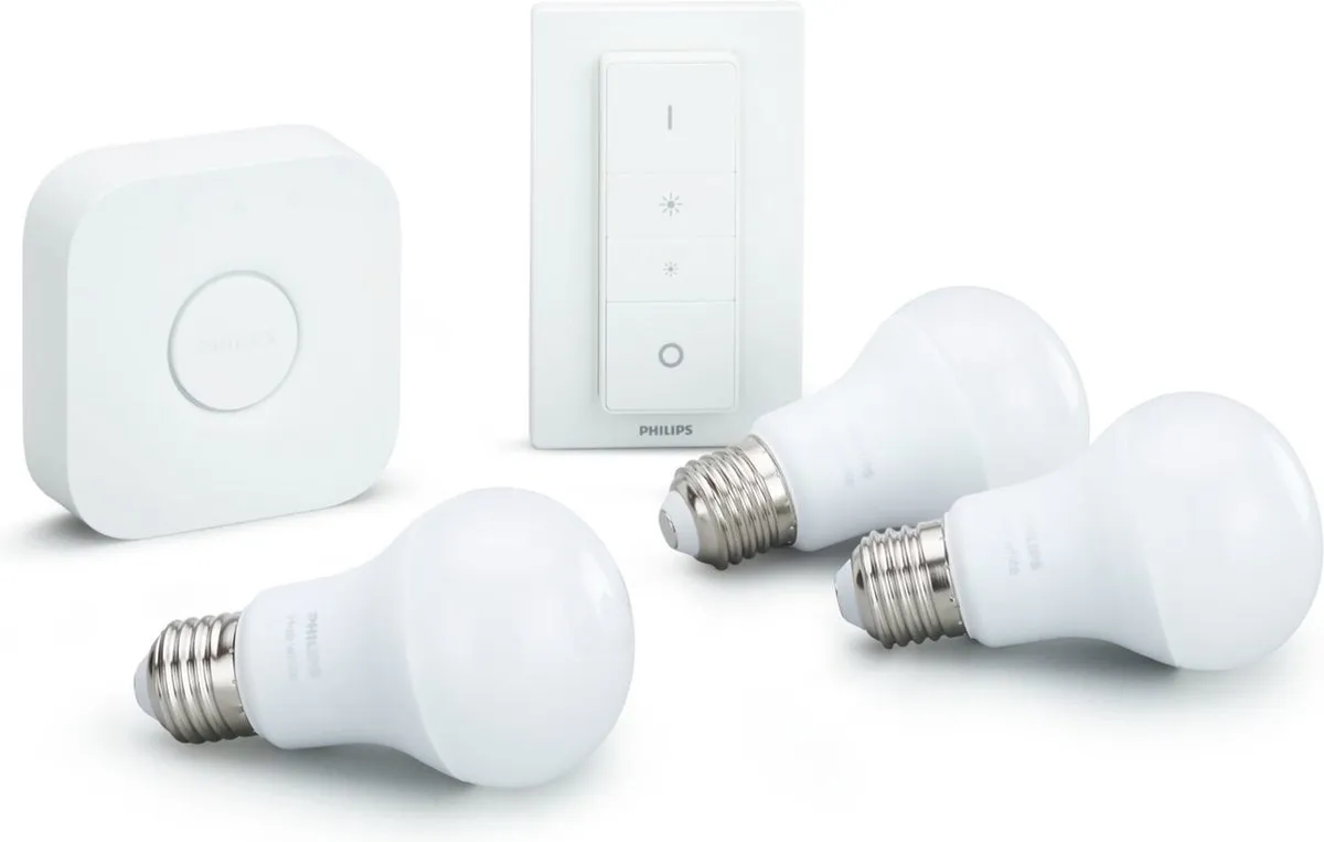 Philips Hue starterkit - warmwit licht - E27