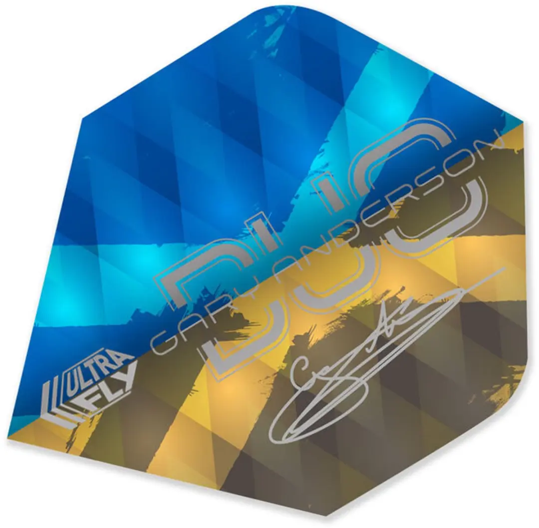Unicorn Ultrafly Gary Anderson Duo Plus Dart Flights 3 Stuks