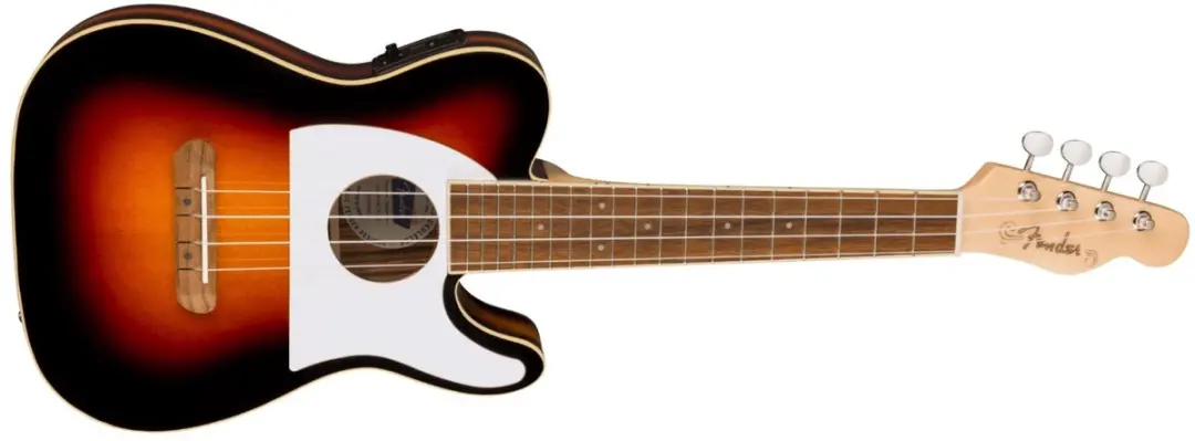 Fender Fullerton Tele Uke 2 Tone Sunburst - afbeelding 4 van 4