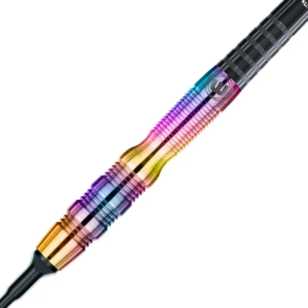 Winmau Simon Whitlock Rainbow 90% Soft Tip Darts - 3 Stuks