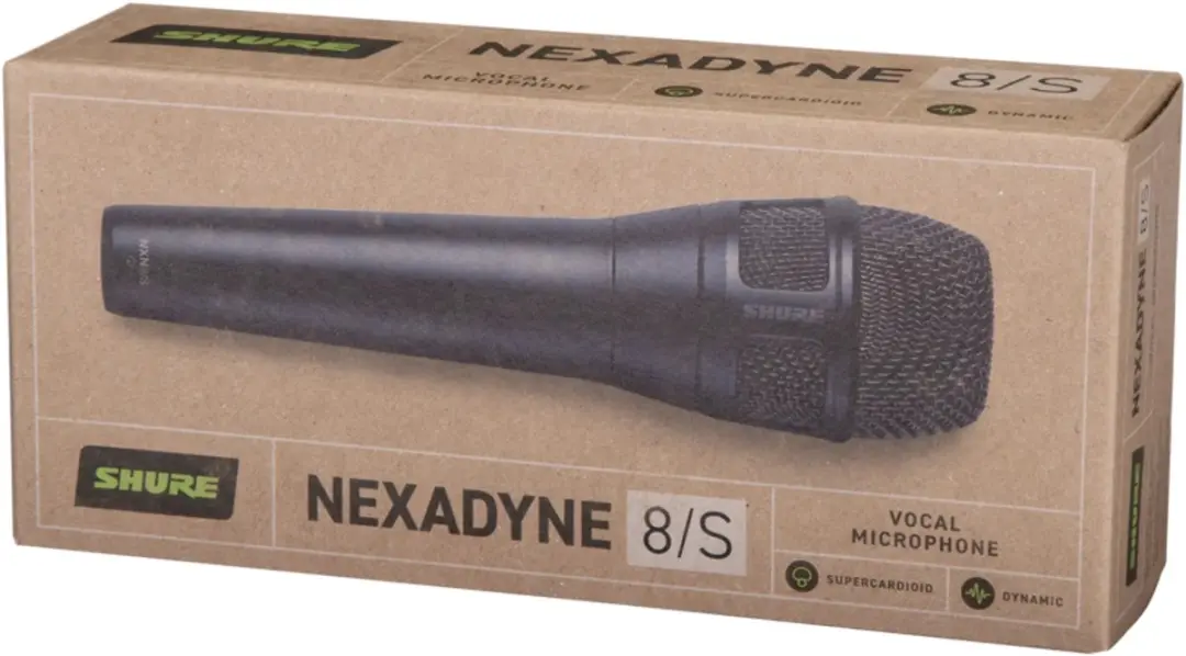 Shure Nexadyne 8/S Zangmicrofoon - Zwart