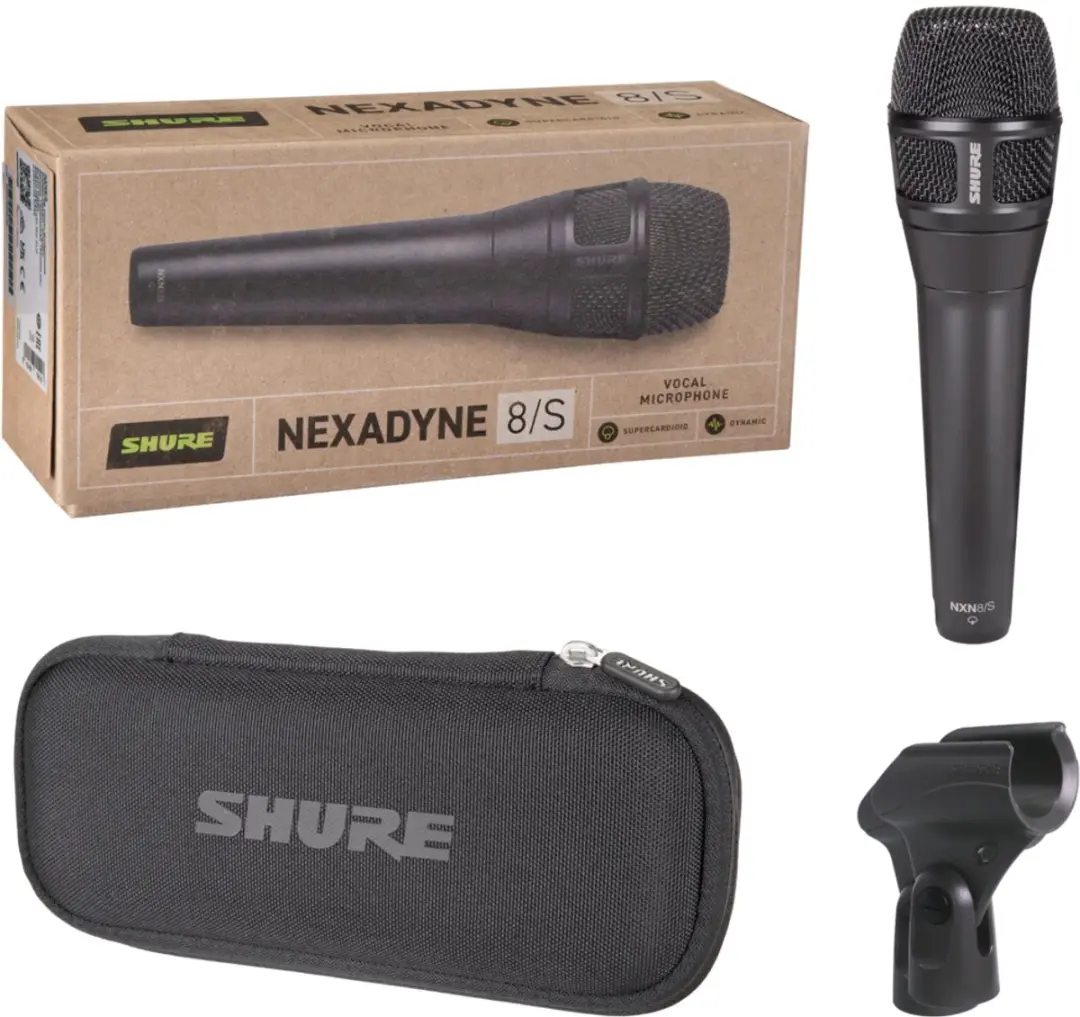 Shure Nexadyne 8/S Zangmicrofoon - Zwart