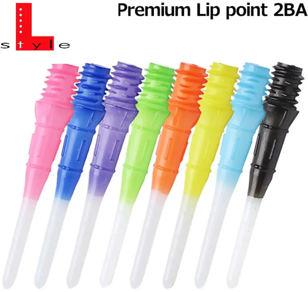 L-Style Premium Two-Tone Lip Points LPPS-BL