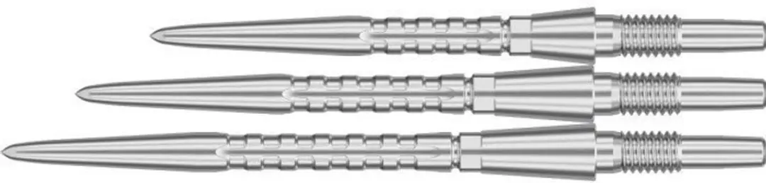 Target Swiss Points Storm Surge Zilver 30mm