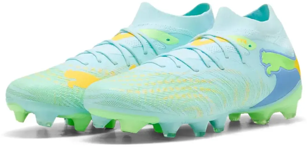 PUMA Future 9 Match Light Up Voetbalschoenen - Blauw - EU 37.5
