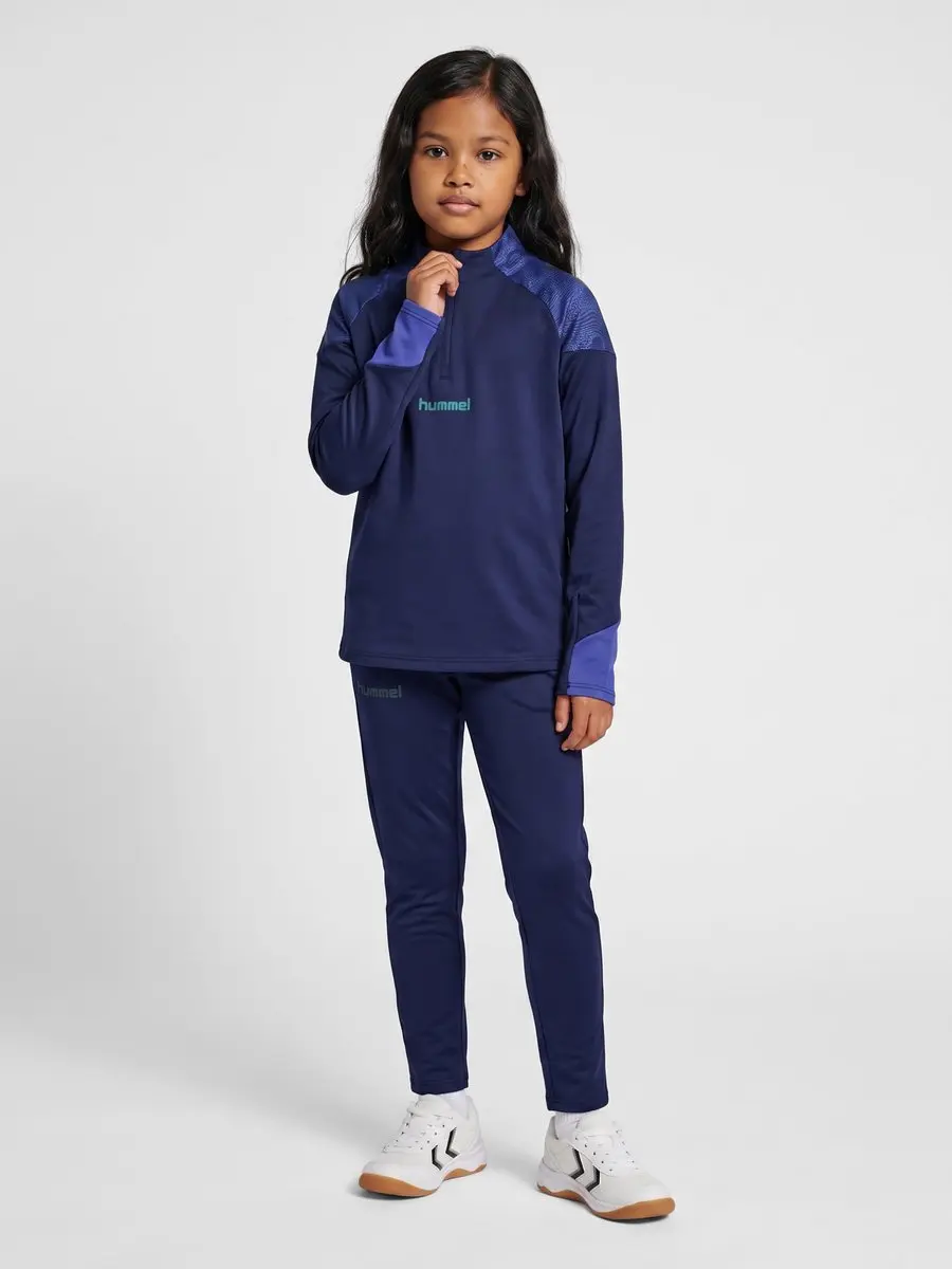 Hummel HMLBLAZE26 Pro Trainingbroek Kids - 140 - Marine - afbeelding 6 van 6