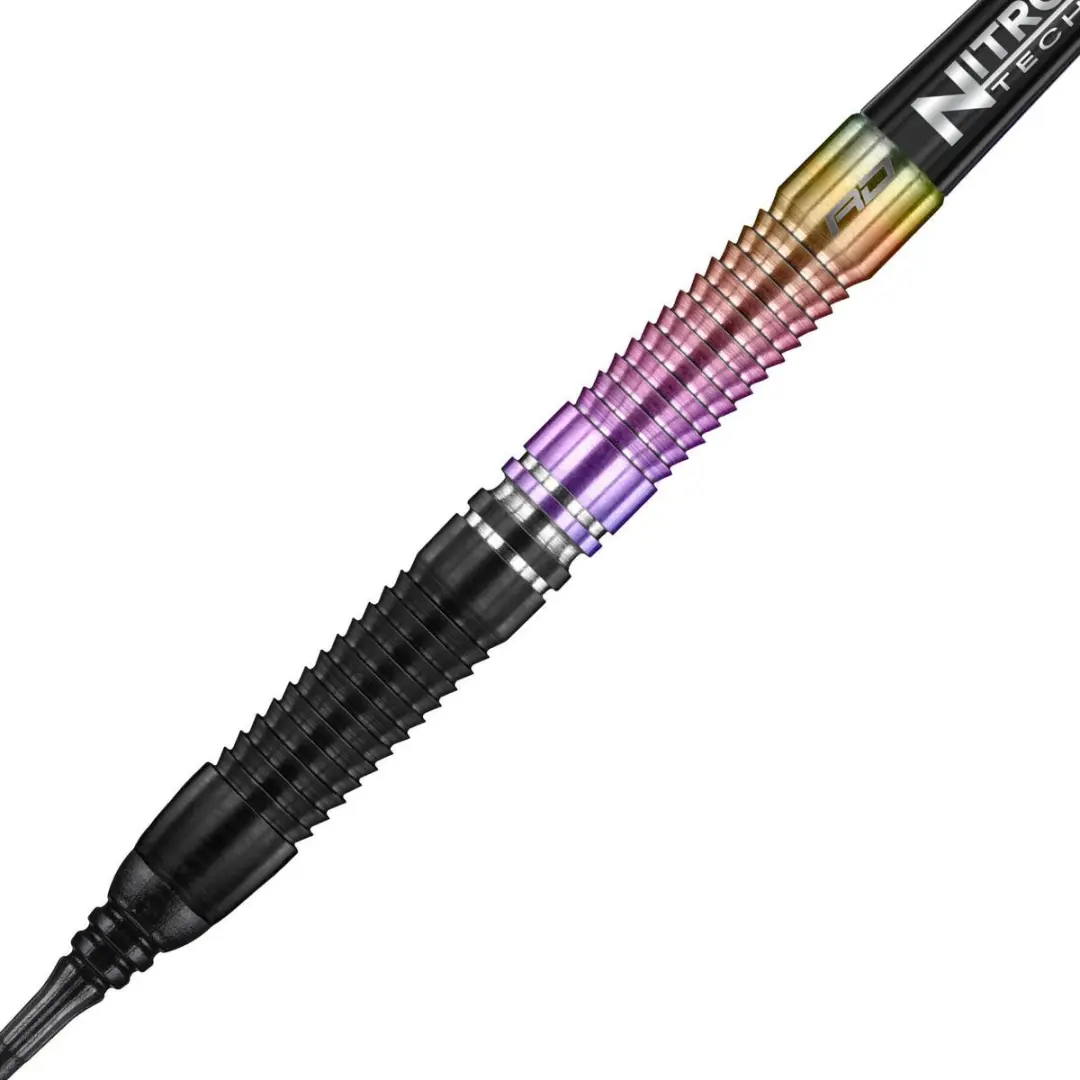 Red Dragon Peter Wright Snakebite World Champion 2020 - 3 Darts - RegenboogZwartZilver - afbeelding 6 van 6