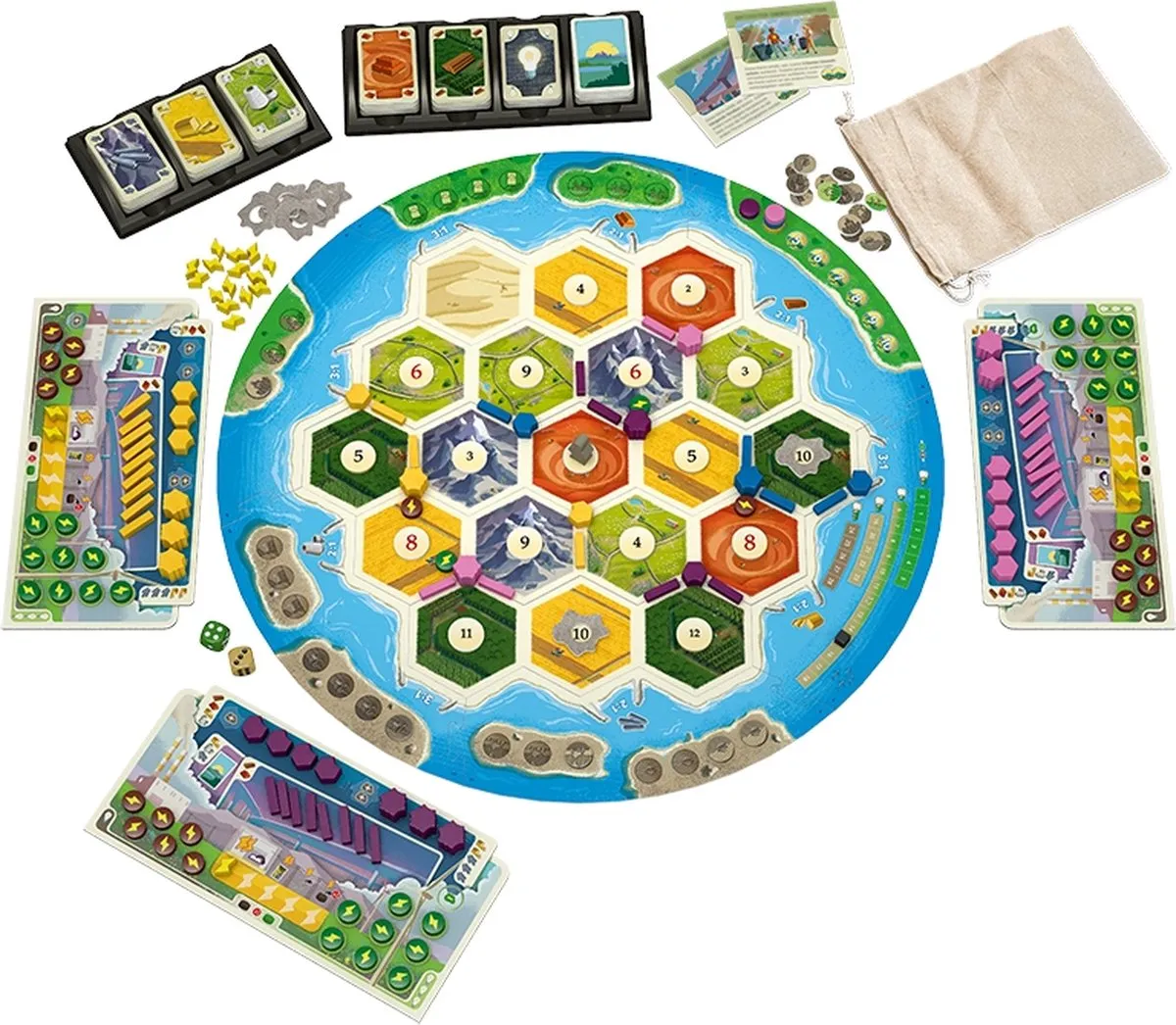 999 Games CATAN Nieuwe Energie Bordspel - 3-4 Spelers - afbeelding 6 van 6