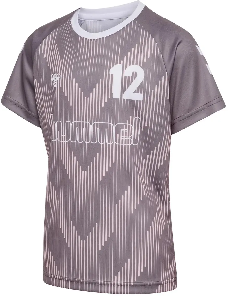 Hummel Kindertrui Regular 235845-4130 - 12 jaar - Grijze rand