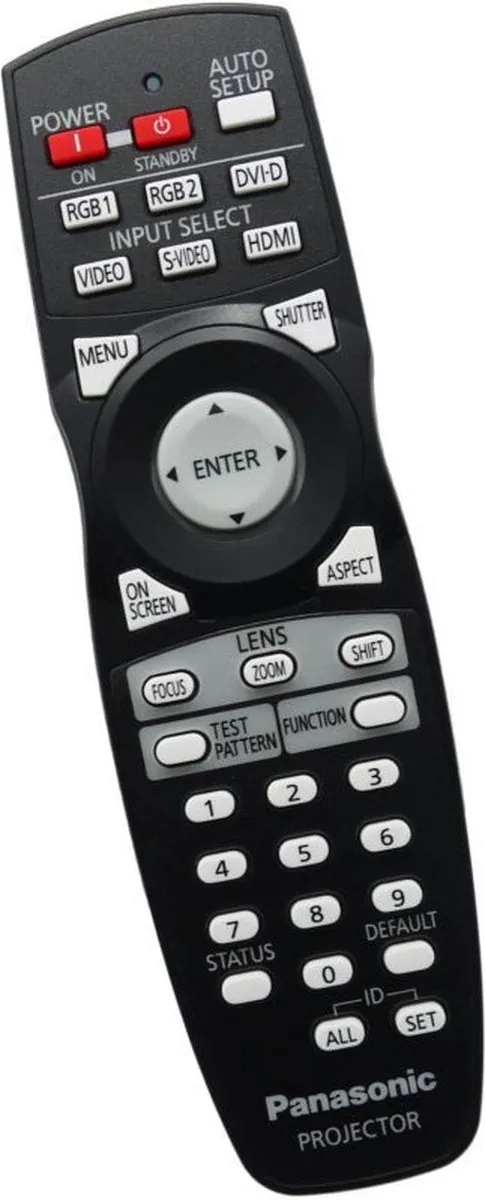 Panasonic PT-DW640E Afstandsbediening N2QAYB000784