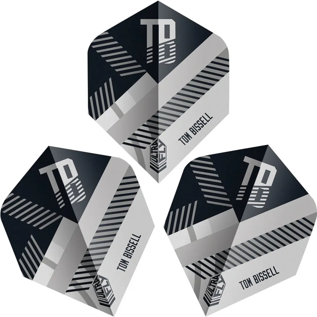 Unicorn Ultrafly Tom Bissell NO2 Dart Flights 3 Stuks