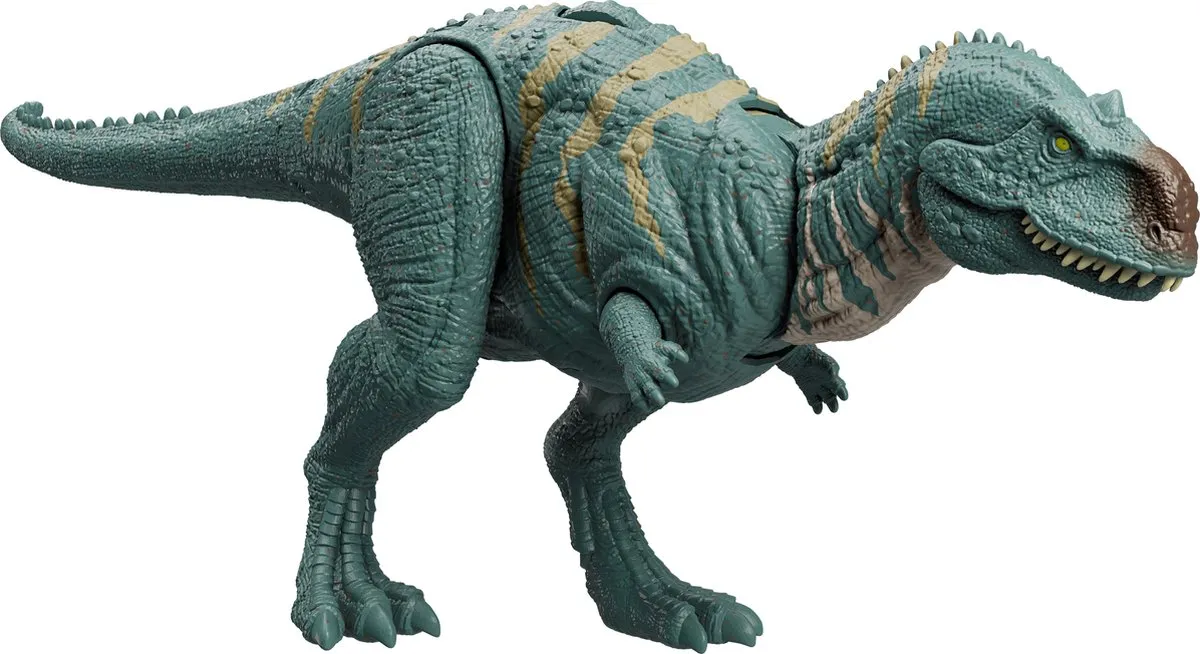 Mattel Jurassic World Epic Evolution Wild Roar Majungasaurus Action Figuur
