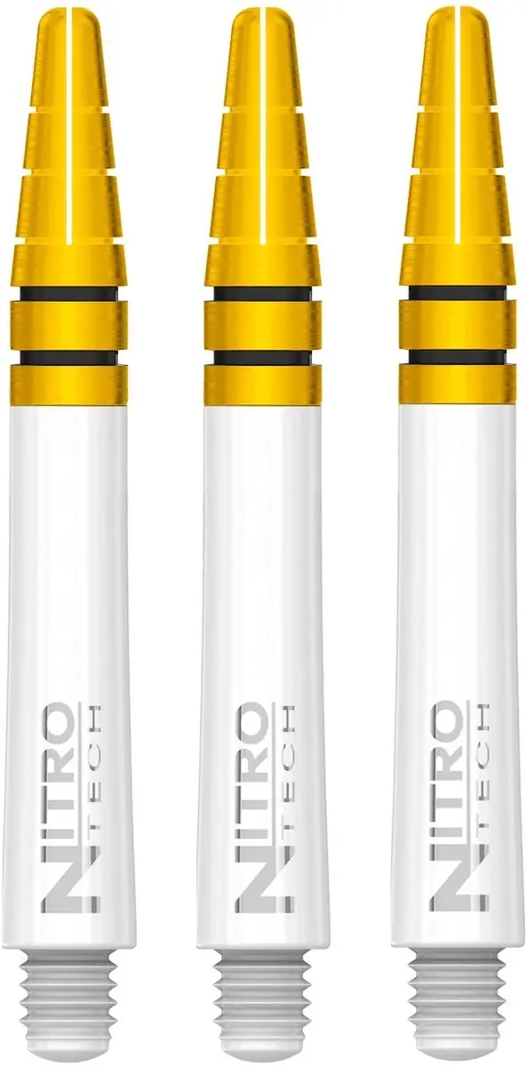 Red Dragon Nitrotech TC800 Dart Shafts - Wit - 3 Stuks