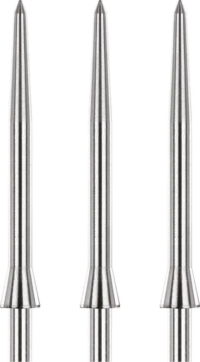 Red Dragon Raptor GT X0670 Plain Points - 3 Stuks - Zilver