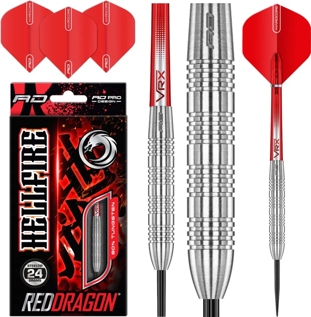 Red Dragon Hell Fire B 80% Dartpijlen