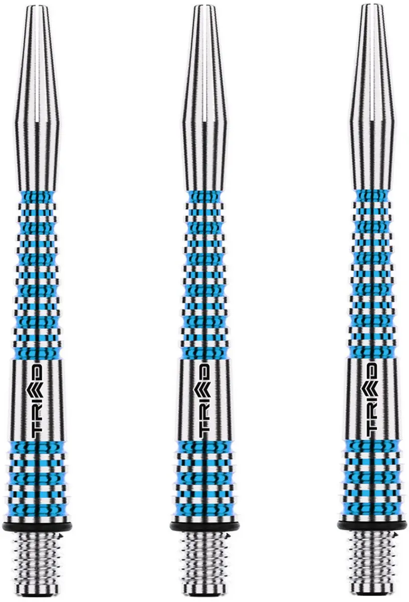 Winmau Triad RX Dart Shafts 3 Stuks - Rood/Zilver