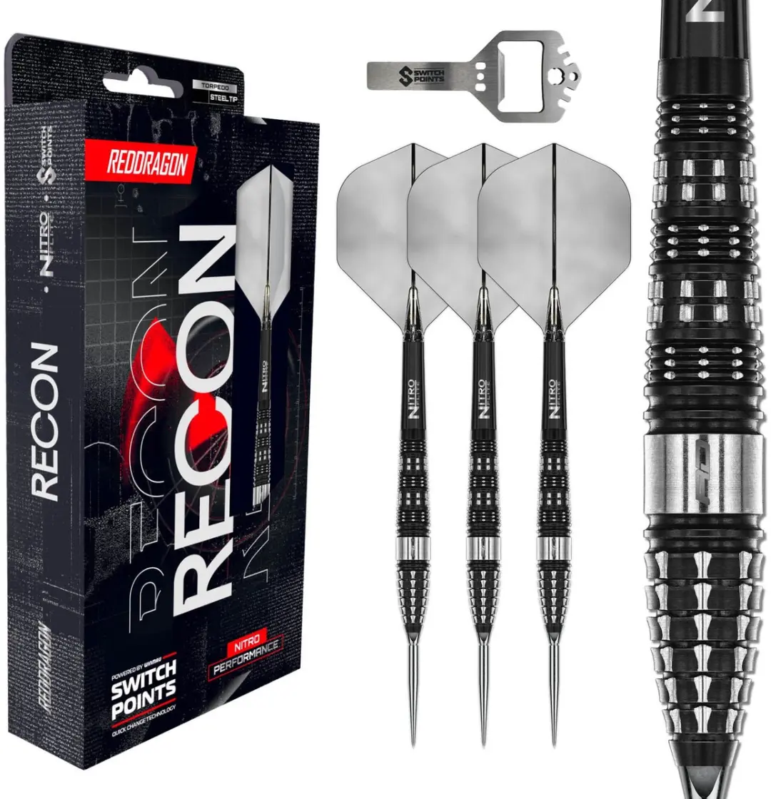 Red Dragon Recon Torpedo Switch Point Dartpijlen - 3 Stuks