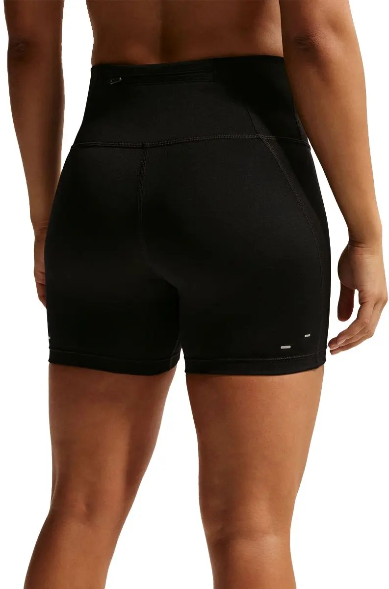 Nike Tempo High Waist 4i Dames Short - S - Zwart-multicolour