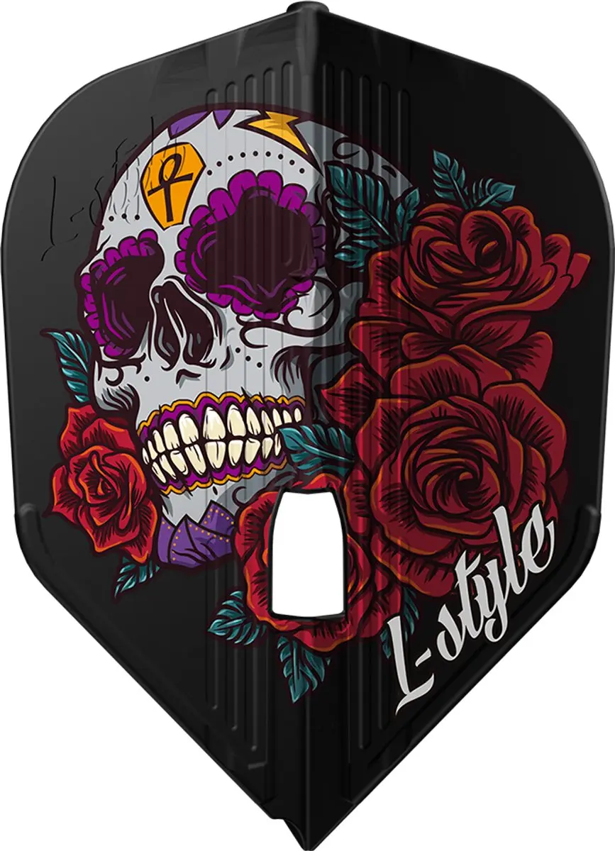 L-Style L3 Kami Anastasia Dobromyslova V4 Dart Flights - 3 Stuks - Zwart