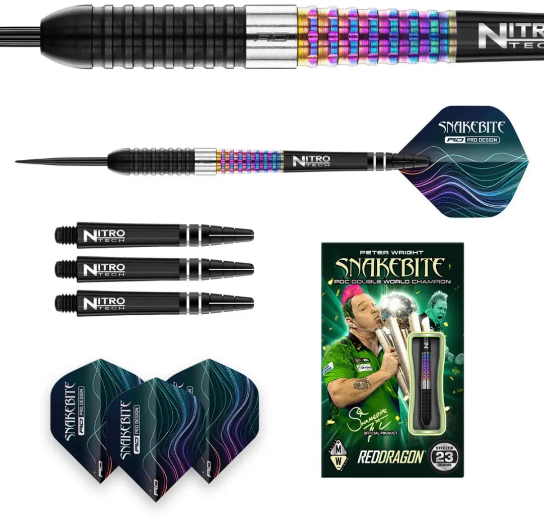 Red Dragon Peter Wright Corra 90% Dartpijlen - 3 Stuks
