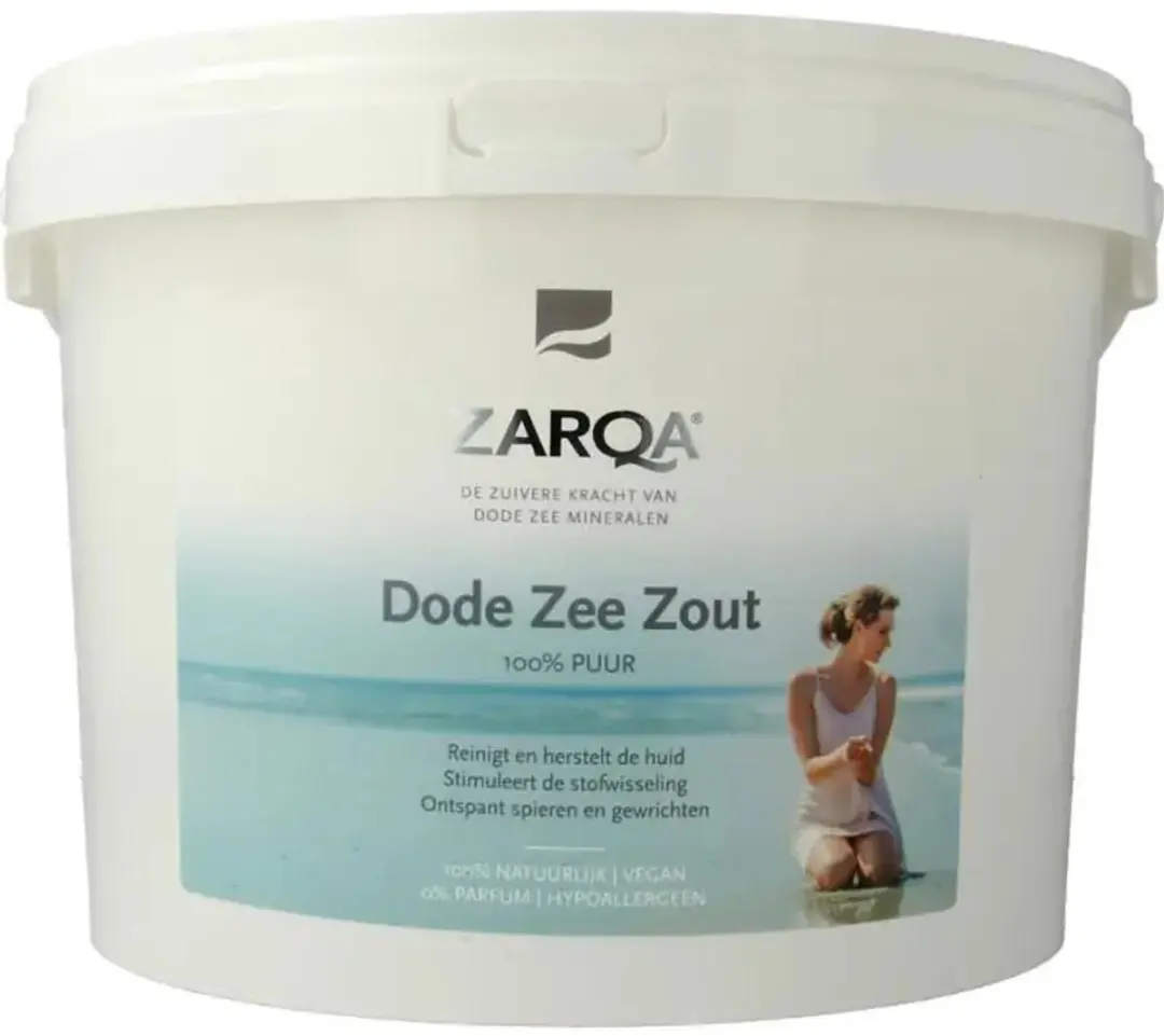 Zarqa 100% Dode Zeezout Badzout 5kg